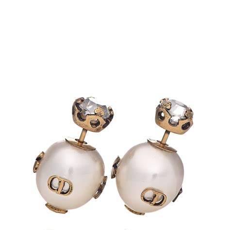 christian dior pearl drop earrings|Christian Dior tribal earrings 2021.